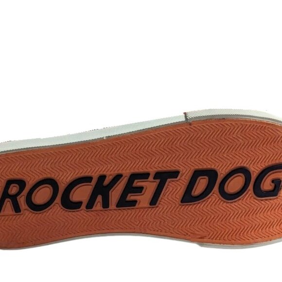 Rocket Dog Cheery Daisy Print Black Low Top Comfort Insole Sneaker Size 8.5 New - Picture 7 of 8